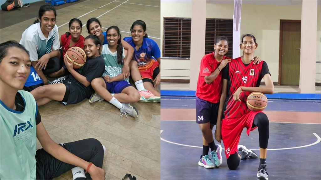 籃球(影)/213公分印度最高女籃球員 克服腦瘤、霸凌「在二樓打球」背後超勵志