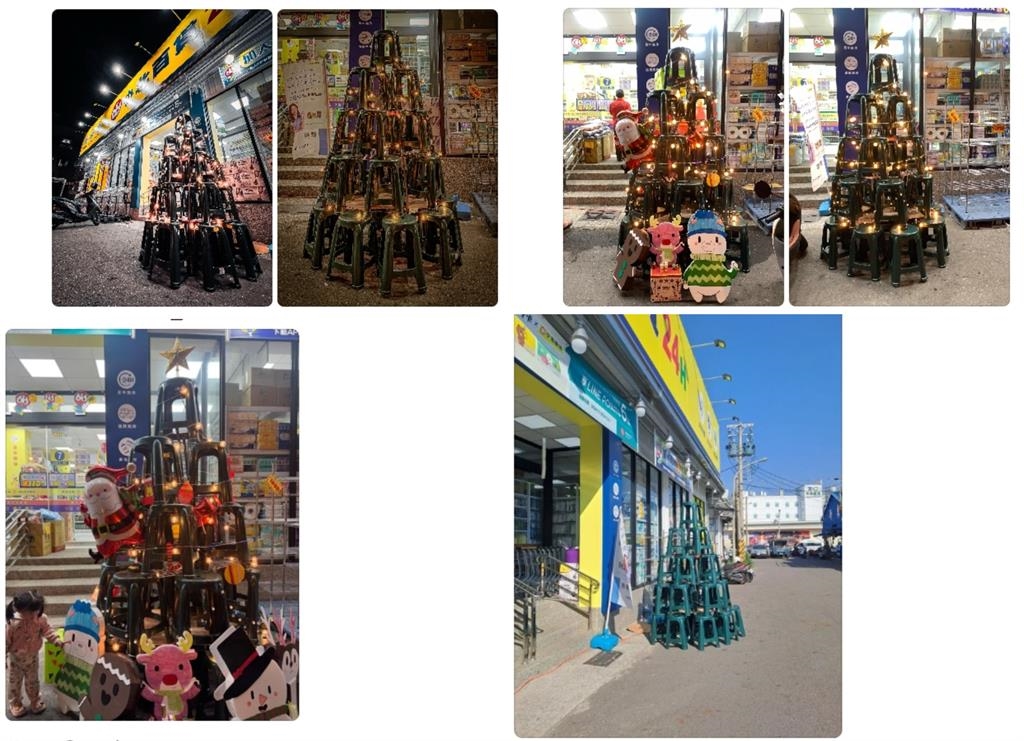 小北百貨祭「全台最敷衍」耶誕佈置？70萬網笑瘋：還真的是耶誕「塑」ㄟ！