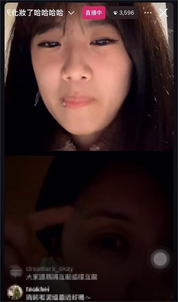 梧桐妹開直播出賣賈靜雯素顏！50歲真面目「眉毛消失了」全網熱當：哇