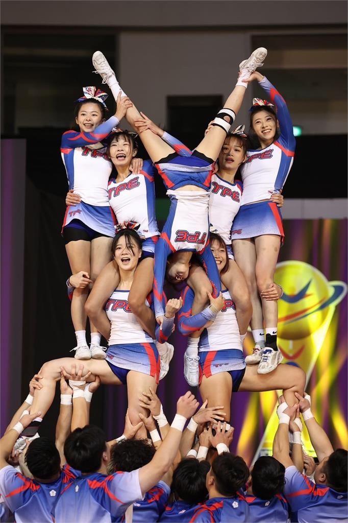 啦啦隊／2024冠軍年！不只12強賽　台灣競技啦啦隊世界盃也奪冠