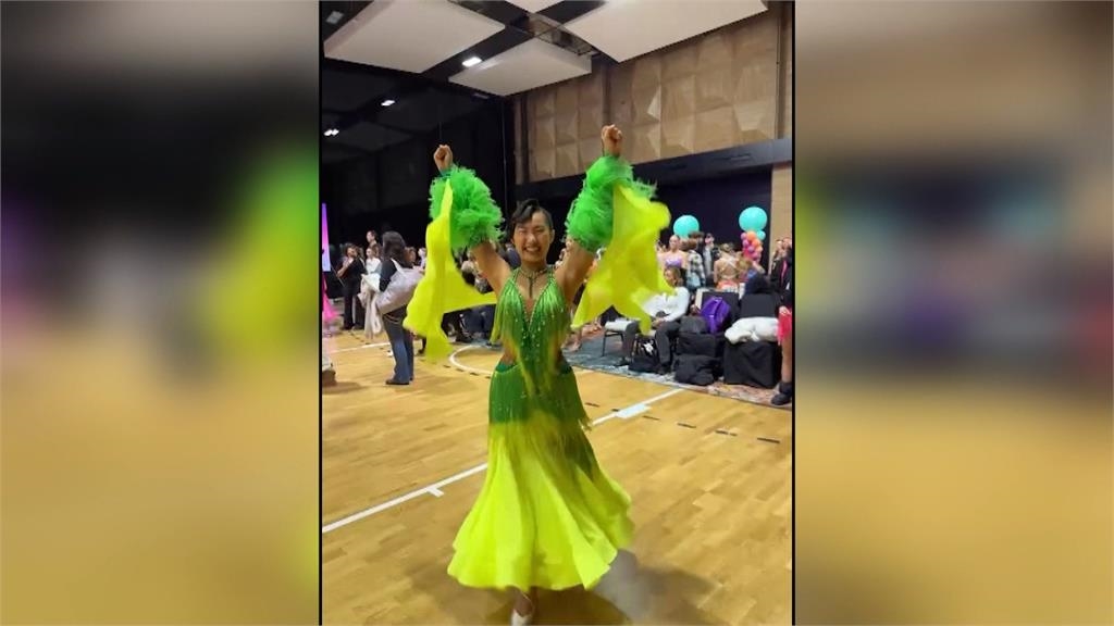 台灣之光! 國二生莊閔媗拉丁舞世界錦標賽奪冠