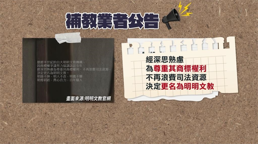 台大補習班必須改名! 補習班與台大和解將改名