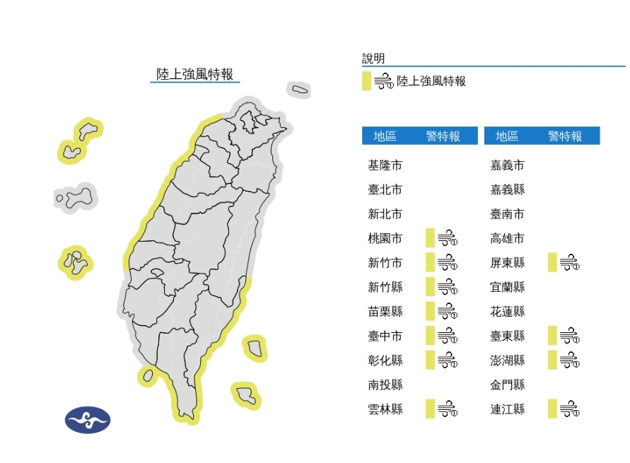 快新聞/東北風偏強!氣象署籲北海岸須注意強陣風 野柳公園景區部分封閉