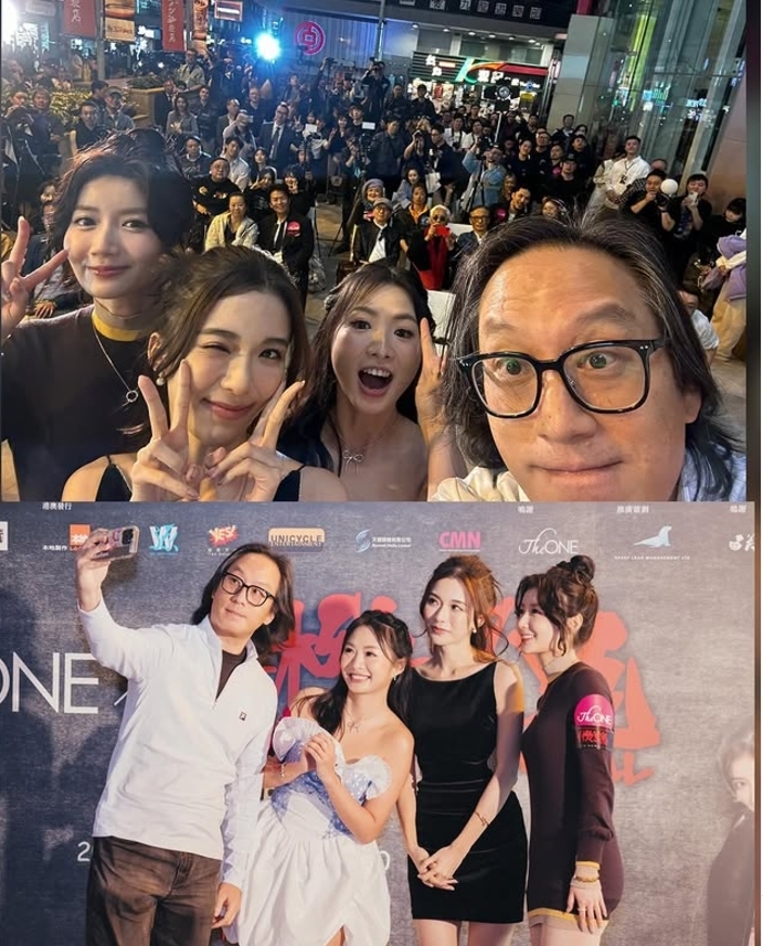 林明禎突放鳥首映會…下秒現蹤場外玩自拍!導演怒飆罵「見鬼」主辦疑封殺