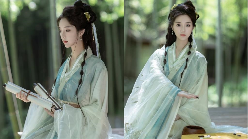 圍棋界「小周子瑜」絕美造型曝！俞俐均「古風妝造」仙氣逼人直衝天際