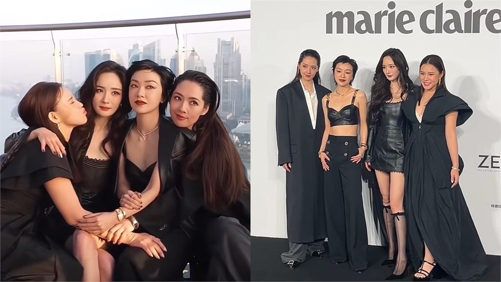 郭采潔合體《小時代》姐妹！38歲真面目「臉蛋大升級」網沒認出：全變樣