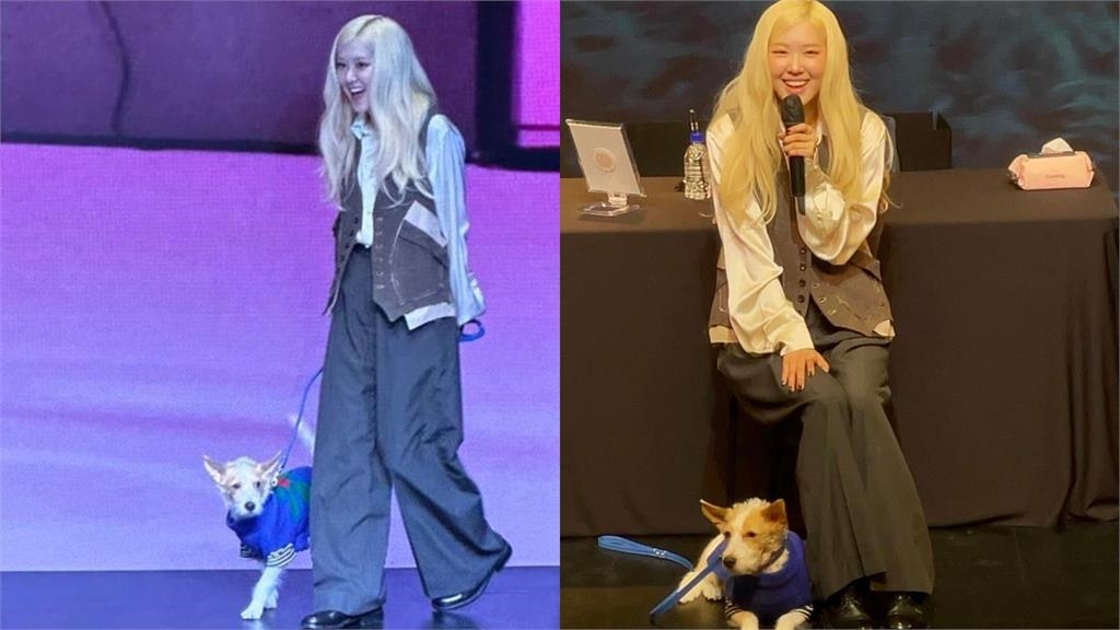 北一女「金髮校花」竟是Rosé!披「小綠綠制服」美暈粉絲:誰能不愛她