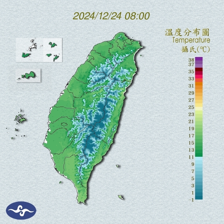今冷氣團減弱「聖誕節、跨年天氣曝光」!專家分析「這1天」氣溫大反轉