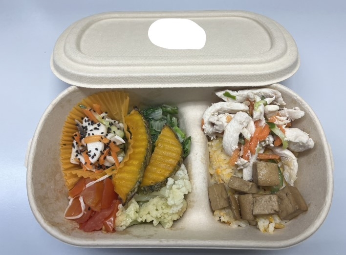 醫院員工特製健康餐盒色香味俱全　吸引院外民眾搶購