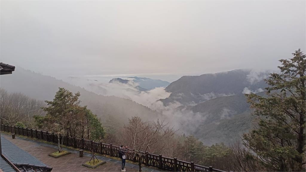  快新聞／氣溫下探0度未飄雪　宜蘭太平山「日出美景」曝光