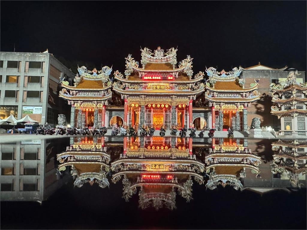 「三太子出巡環島祈福令」　九天哈雷車隊巡迴全台9間宮廟