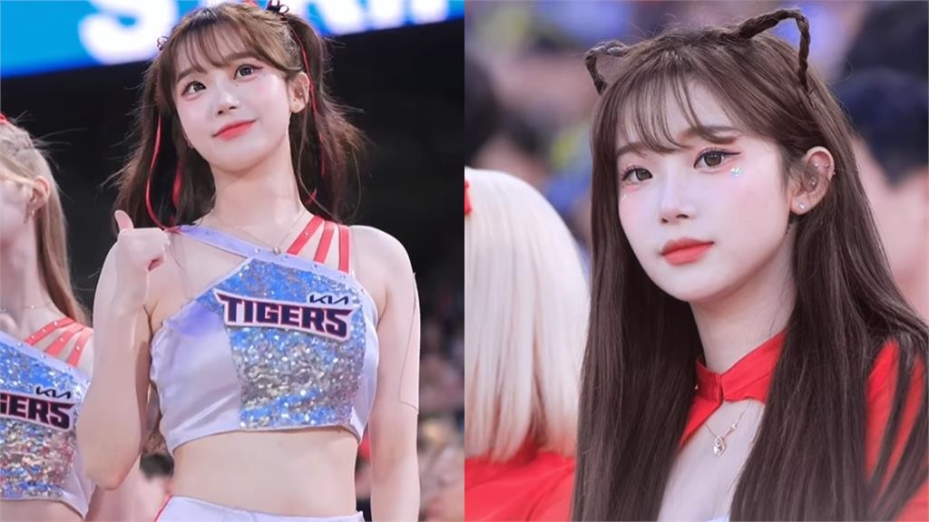 啦啦隊AI李珠珢「塌鼻真面目」認不出!瀏海全掀「驚天落差」網嚇:同1人?