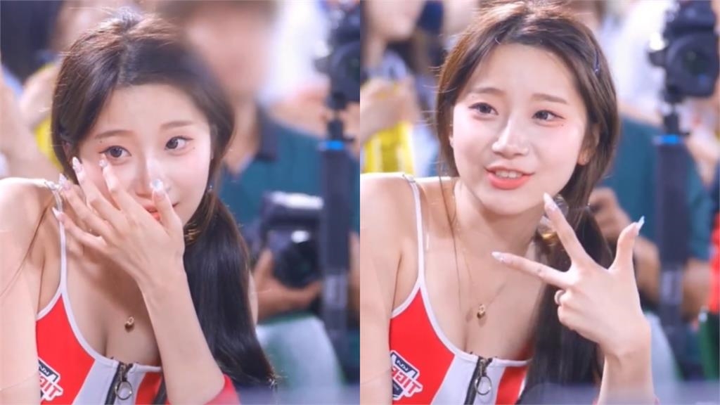 啦啦隊AI李珠珢「塌鼻真面目」認不出!瀏海全掀「驚天落差」網嚇:同1人?