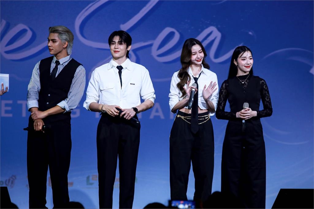 快新聞／泰國BL劇《海洋之戀》台北見面會　全場粉絲尖叫連連