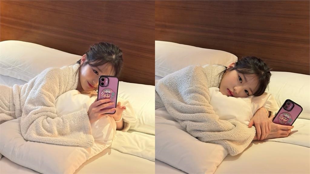 工作到一半…張員瑛「無情開睡」真實模樣全曝光!「床照外流」網心疼:太累了