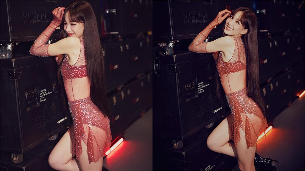 安心亞「薄紗大透明」SSR身形看光!轉身紅bra沒遮住…網暈:太犯規