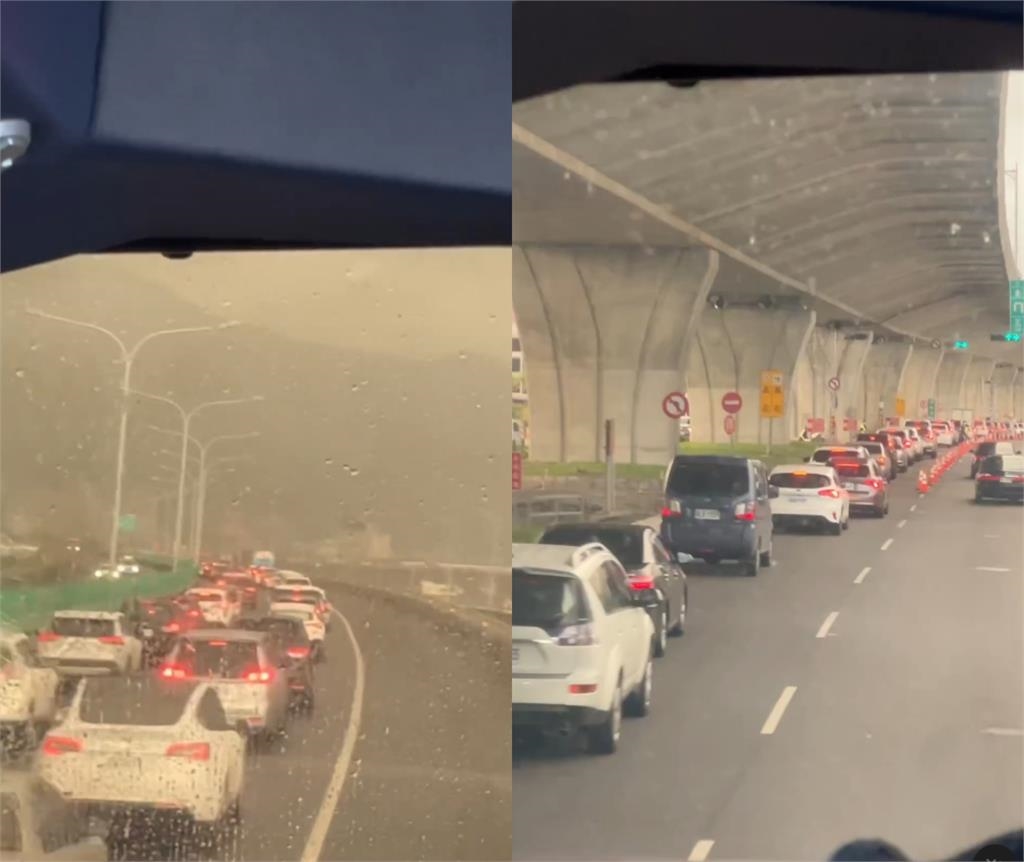 過年北上大塞車!他「靠這1招」尖峰時段狂駛不停…開掛畫面網看跪:聰明人