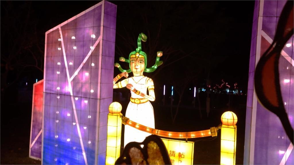 中台灣燈會融入女媧神話　移動式主燈展現創意