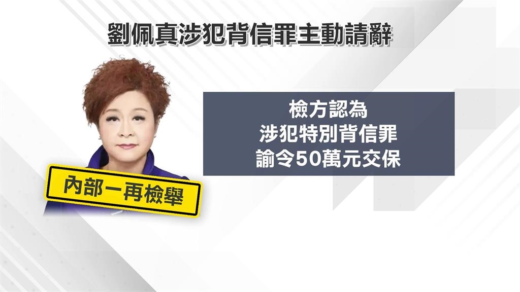 公股行庫人事洗牌！　劉佩真涉背信罪請辭台企銀董座