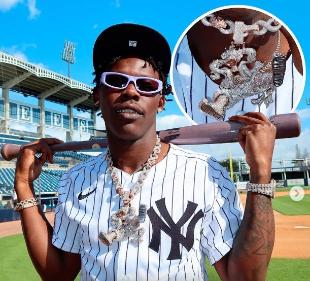 MLB／洋基Chisholm Jr.是超級動漫迷　掛「魯夫」新形態項鍊拍定裝照　