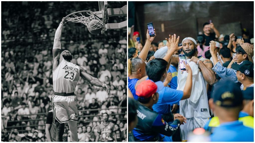 體育搜奇(影)/「山寨詹皇」 是本人吧? 灑粉、爆扣「Lebwrong」也太真!