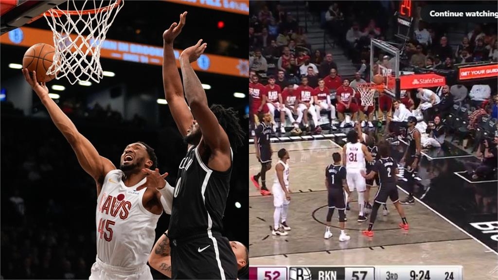 NBA(影)/按到時間停止器?離奇一幕! 搶籃板「十人愣在原地」大傻眼