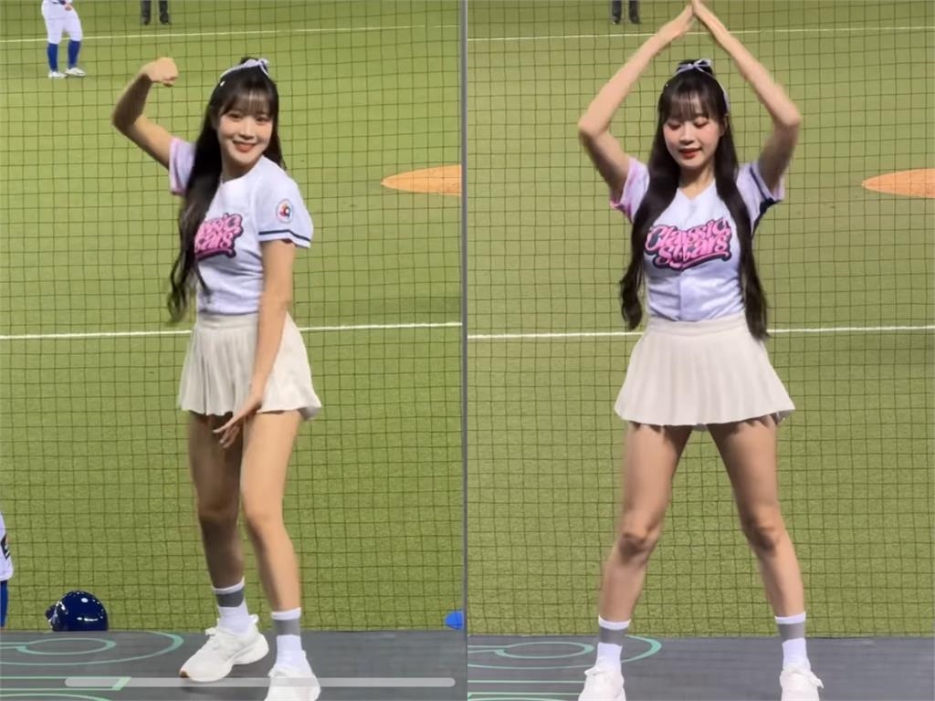 邊荷律降臨經典賽!「80秒應援舞」狂飄香…網嗨喊:看完心情好