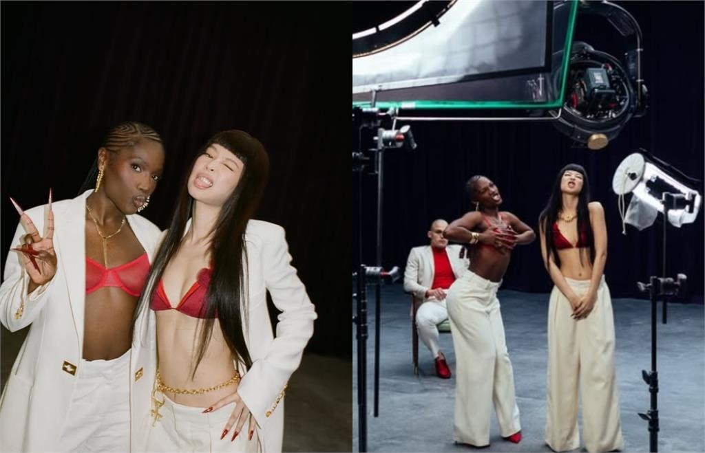 Jennie牽手「怪物新人」尺度全開!「2塊布+1條線」逼出極致水蛇腰