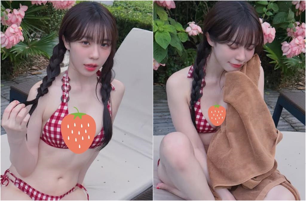 超兇「實況電競妹」濕身戲水全解鎖!前襟炸出「波濤洶湧」全場暴動