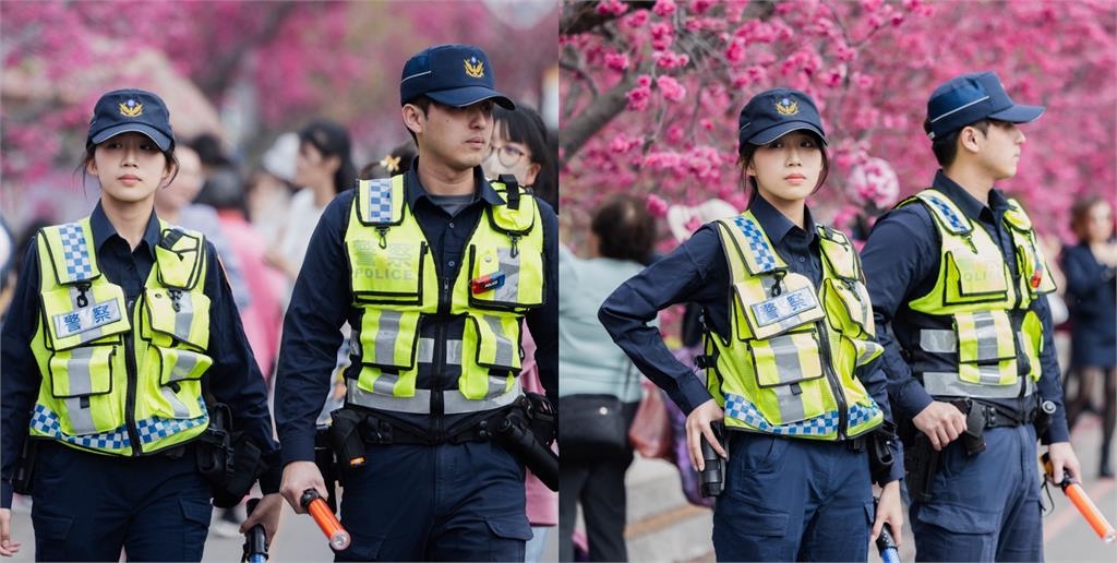 賞櫻驚見「超仙交管」一轉頭暈爛路人！「高清真面目曝光」網震撼：求上銬