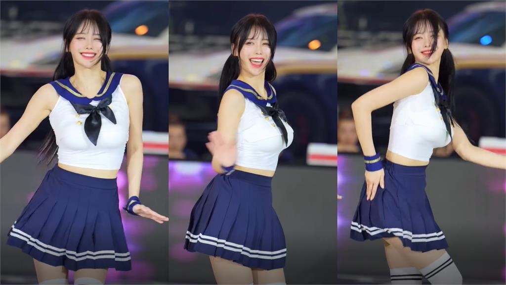 日系馬尾妹竟是李雅英!傲穿「貼身水手服」凹凸全看光…網瘋:這套無敵了