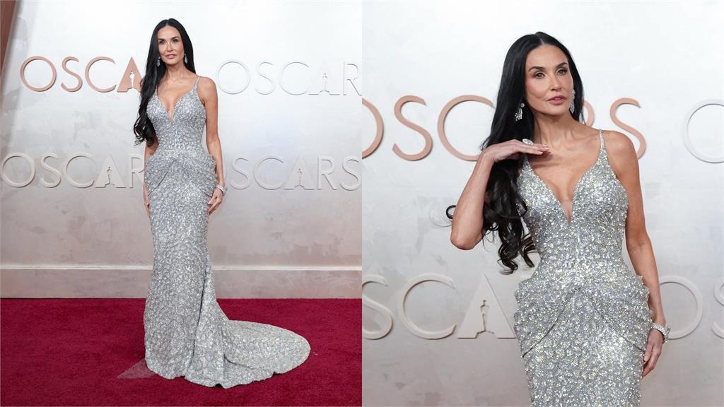 奧斯卡紅毯/Lisa翻車慘變豆sa包?楊紫瓊「1物」成焦點…黛咪摩爾前門大開