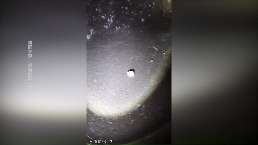 北台灣深夜下冰雹！外送員遭Ｋ嚇跑　民眾驚喜嗨喊：下雪了！