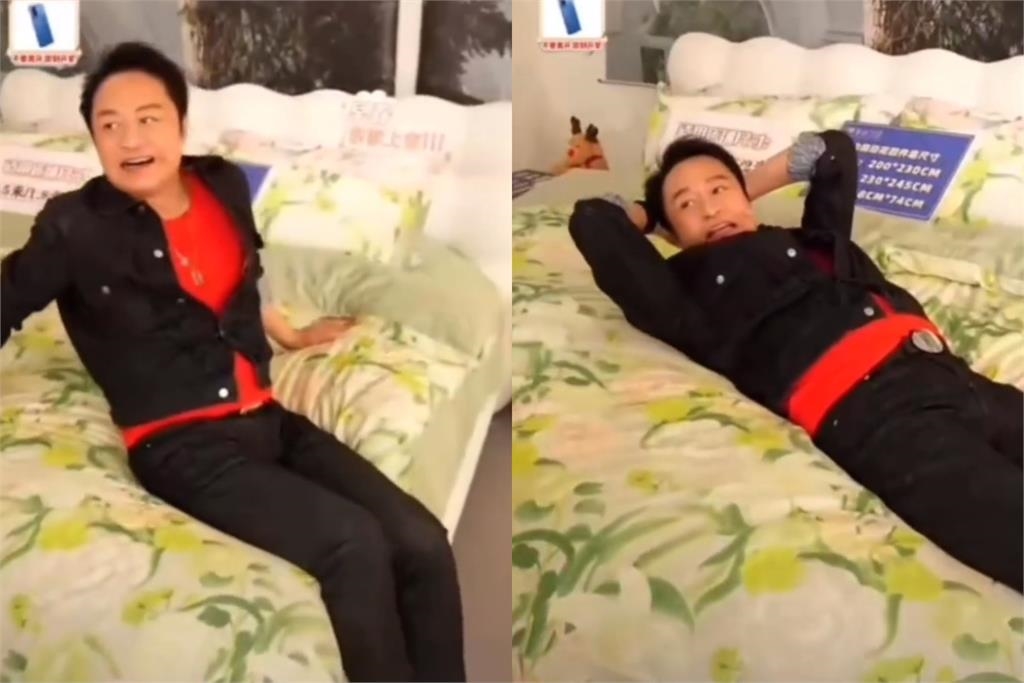 63歲「咆嘯帝」轉行直播帶貨!馬景濤「賣寢具」畫面曝…網狂讚:好寵粉