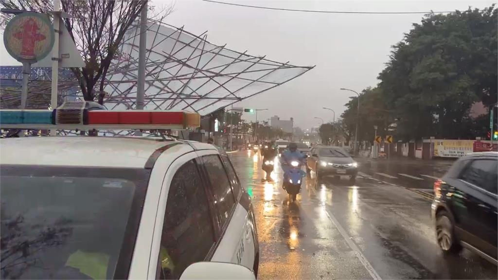 中部多處地區下冰雹雨　民眾撿起冰雹竟直逼手掌大