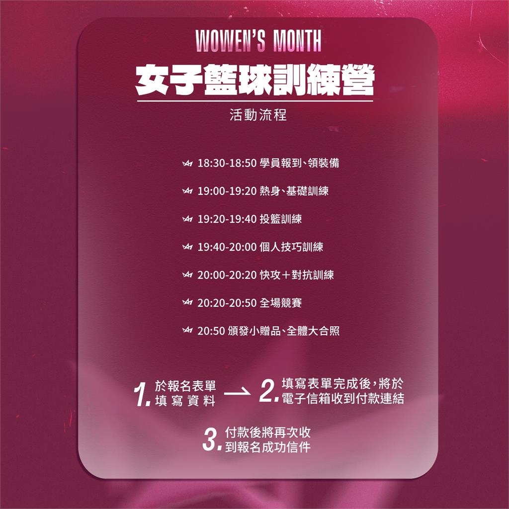 TPBL／國王首創女子籃球訓練營　邀電信女籃黃湘婷、潘姿吟擔任客座教練