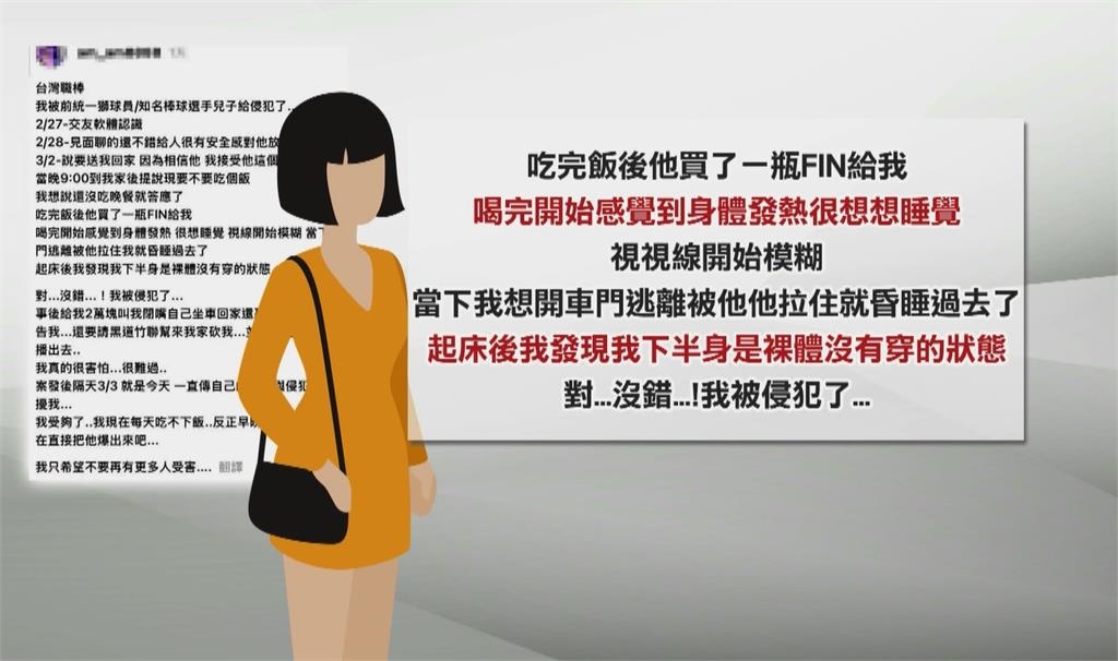 遭女球迷控下藥性侵 黃紹熙否認:遭勒索40萬