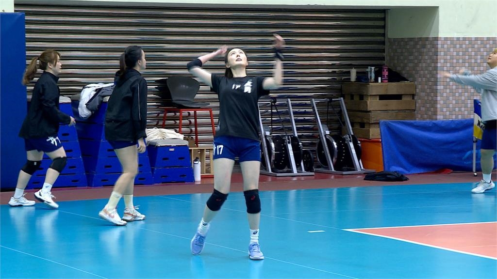 20多年沒碰球! 張晏塵化身排球甜心 加緊訓練拚世壯運