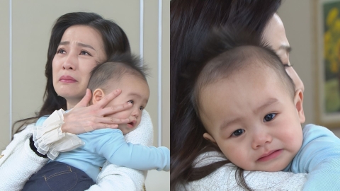 楚宣《好運來》告別戲太催淚！抱兒痛哭 真情流露惹哭全場