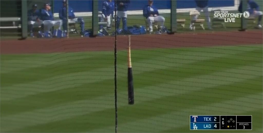 MLB(影)／百多年棒球史上難得一見!　護網當英雄接住斷棒保護球迷 