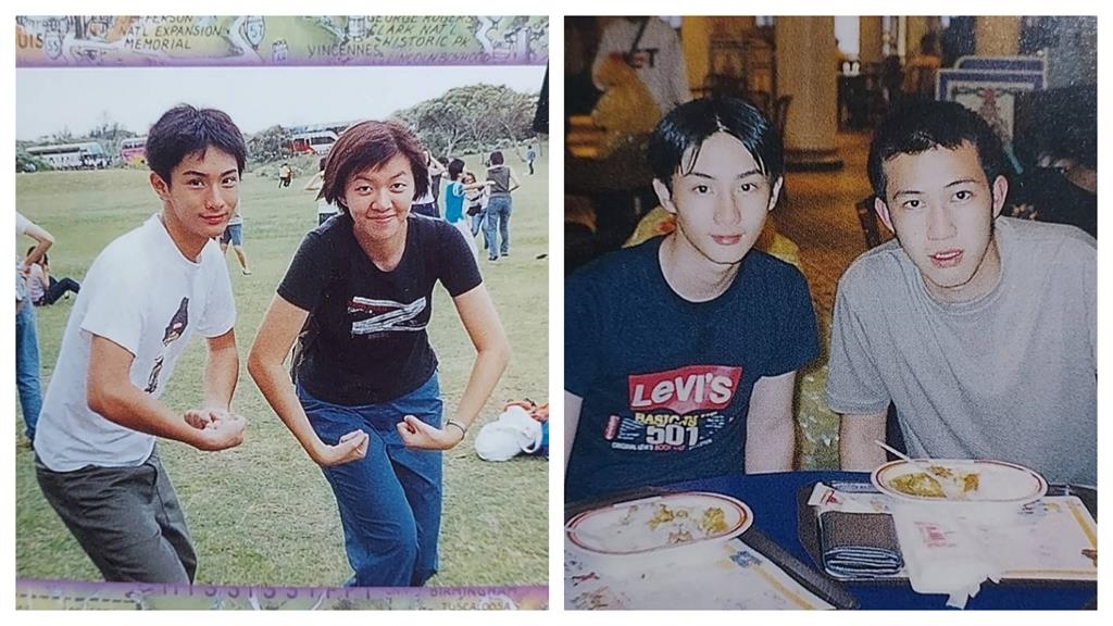 42歲阿本逆齡現象曝光 25年前「高中校園畢業照」流出