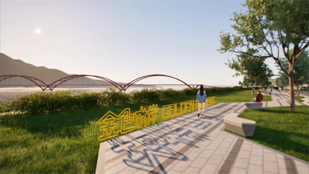 淡水金色水岸自行車道優化開工 打造新北國際級景點