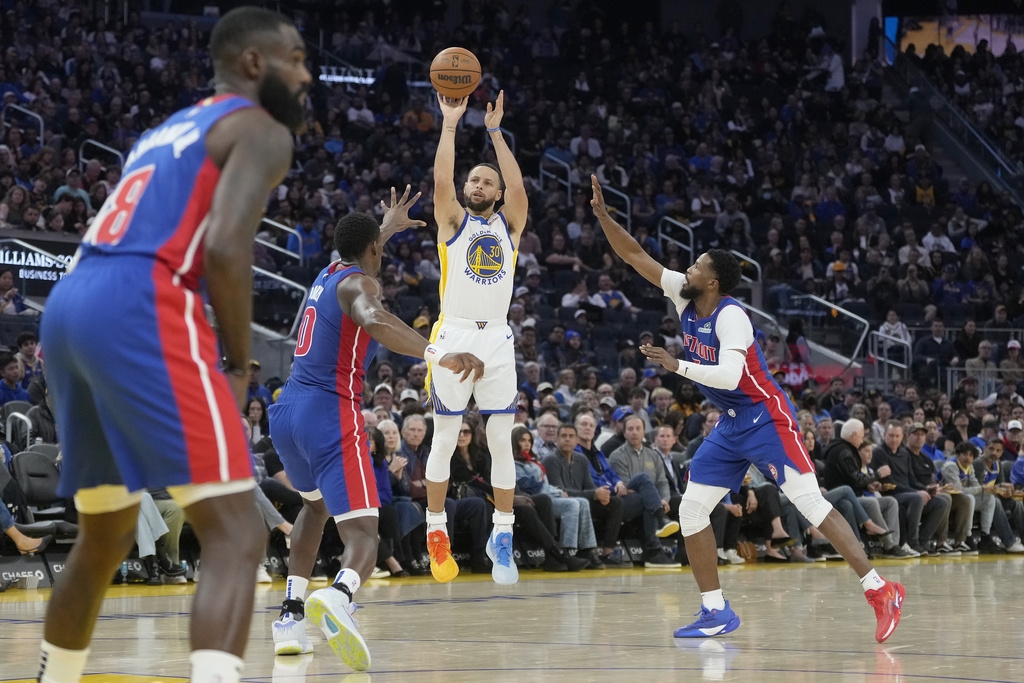 NBA/柯瑞三分障礙將突破4000顆大關 看數據就知道有多神