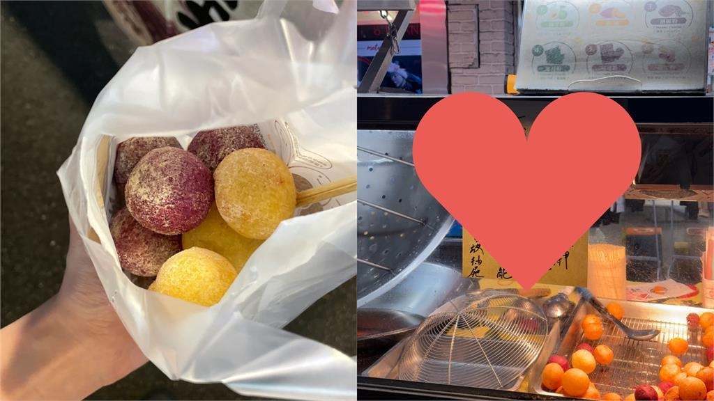 夜市驚見「無人地瓜球攤」要客人自己來！老闆1字條曝真相：台灣人真善良