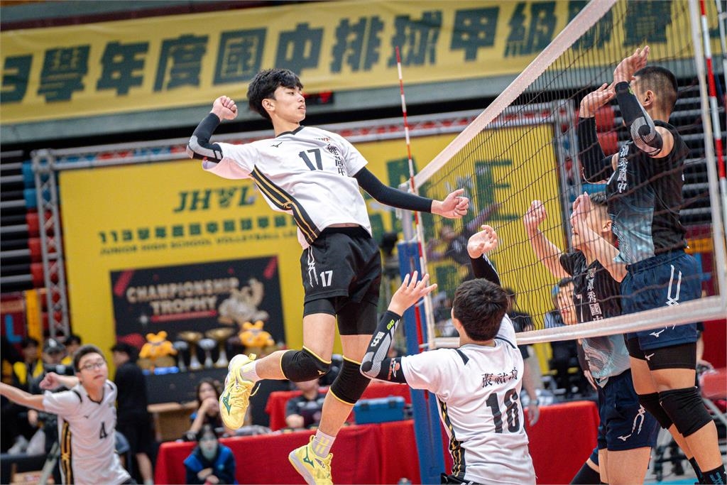 綜合／JHVL國中甲級排球聯賽圓滿落幕　苑裡高中與大觀國中拿下男女生組冠軍