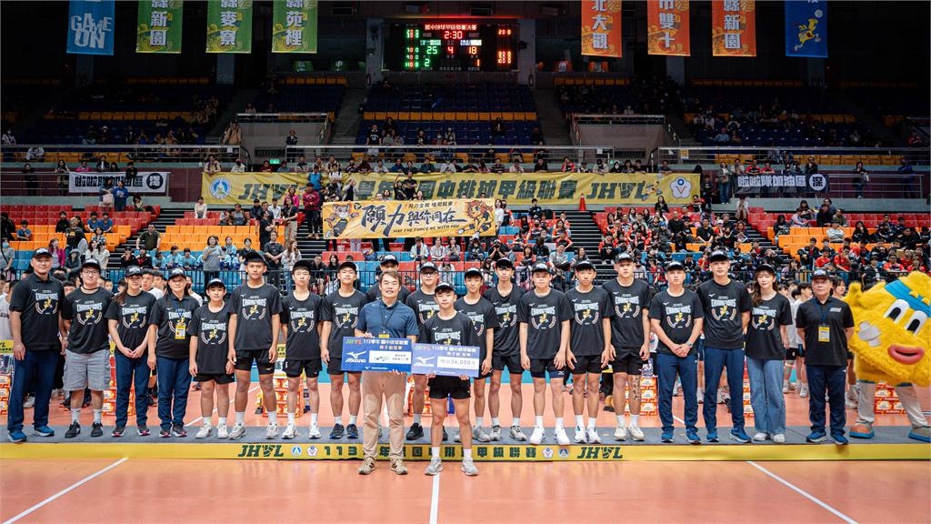 綜合／JHVL國中甲級排球聯賽圓滿落幕　苑裡高中與大觀國中拿下男女生組冠軍