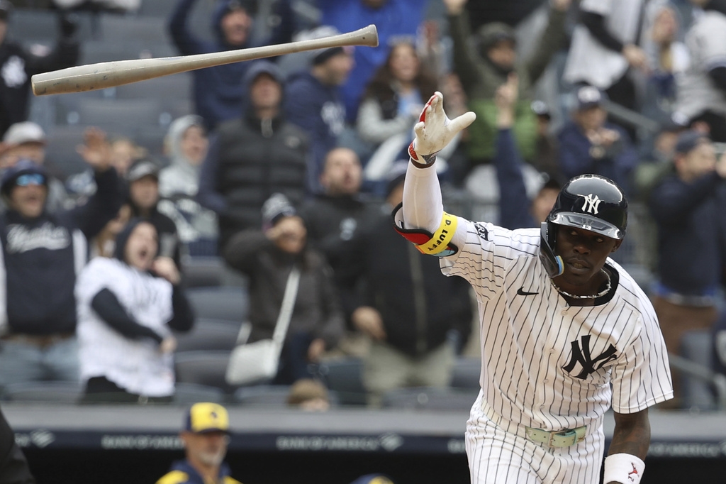 MLB(影)／洋基開發新魚雷球棒立大功　開季全壘打滿天飛但有人堅持不會用