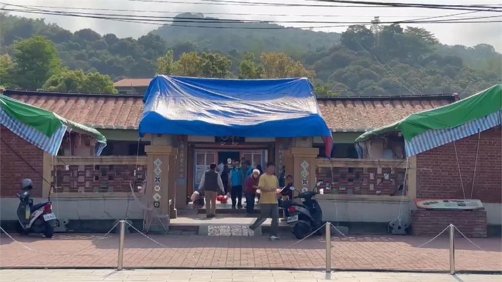 江家古厝震損難過夜　今年祭祖人數少百人