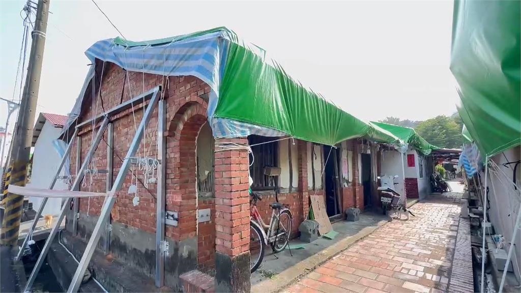 江家古厝震損難過夜　今年祭祖人數少百人