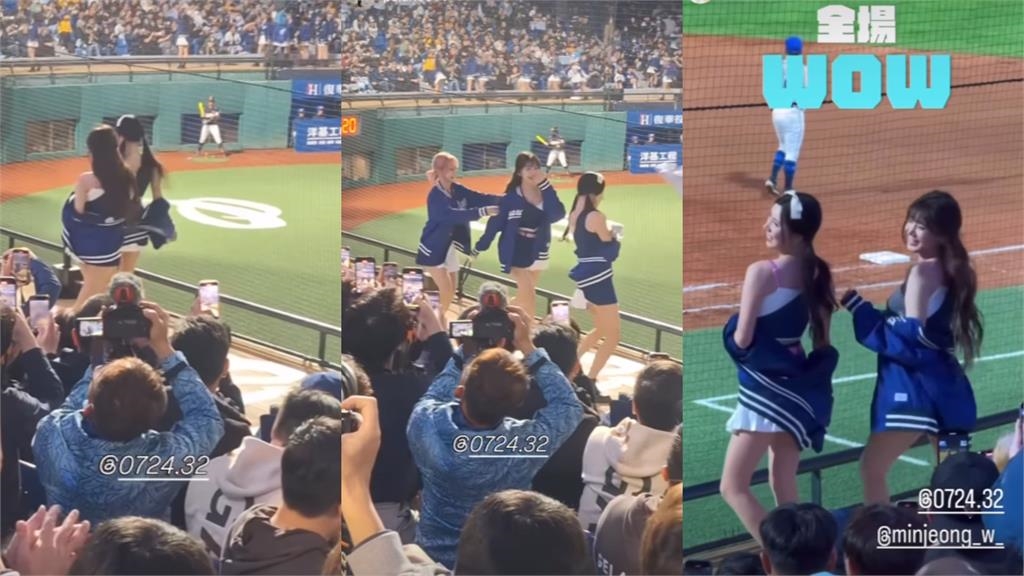 李珠珢台灣應援太賣力「戰袍整件下滑」逼瘋全場!「整片被看光」網猛重播:哇…